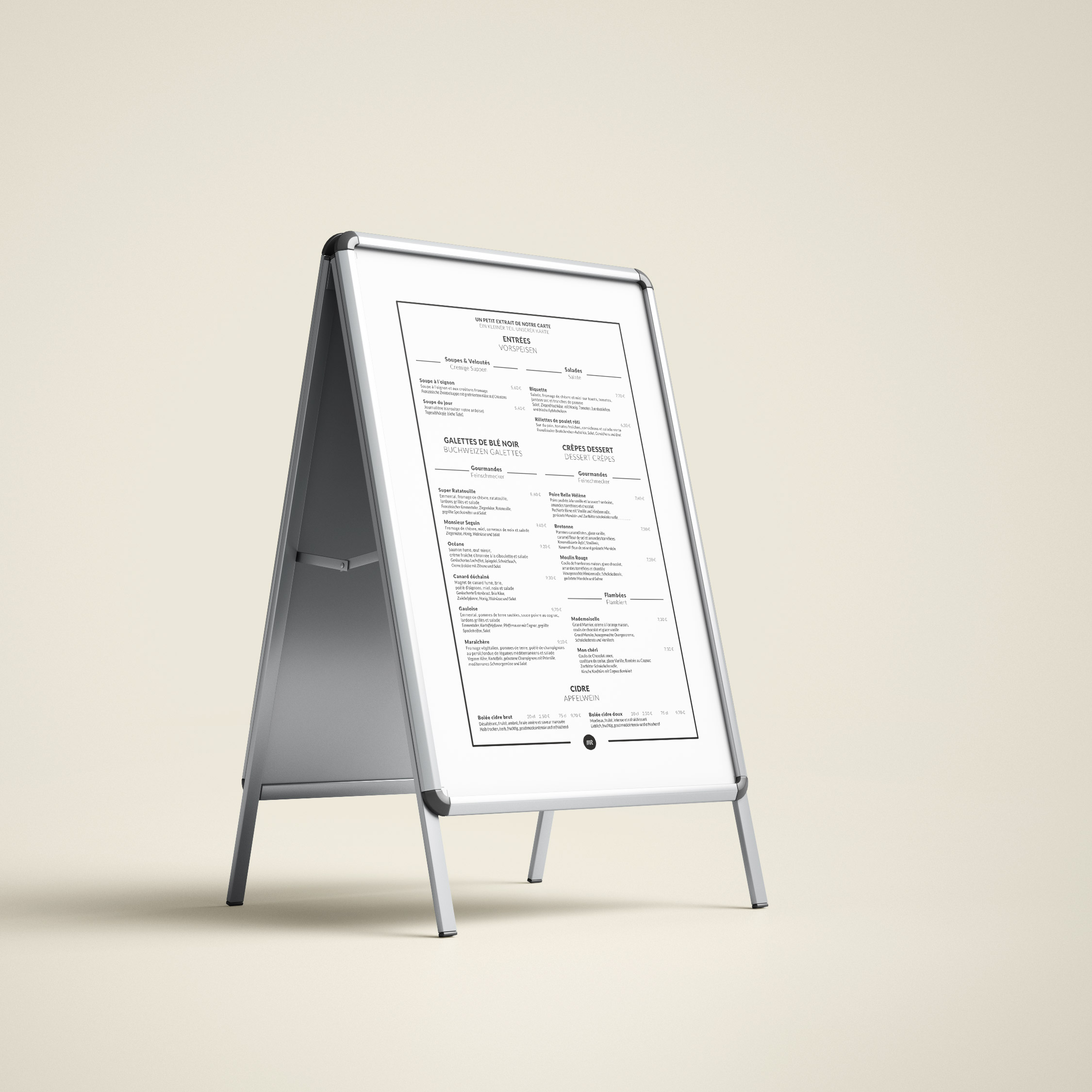 Theodore Thonga Studio x Monsieur Remi Kundenstopper